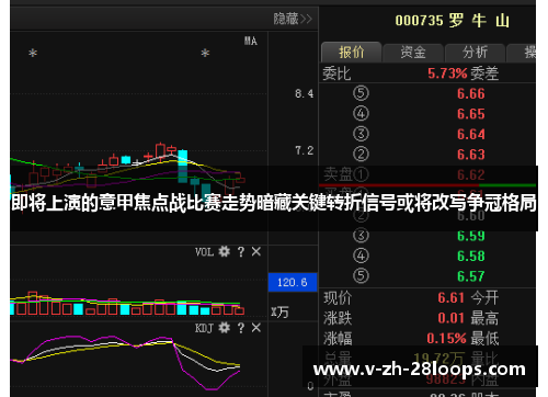 即将上演的意甲焦点战比赛走势暗藏关键转折信号或将改写争冠格局 即将上演的意甲焦点战比赛走势暗藏关键转折信号或将改写争冠格局