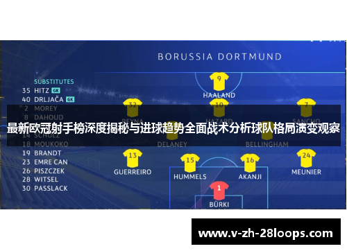 最新欧冠射手榜深度揭秘与进球趋势全面战术分析球队格局演变观察 最新欧冠射手榜深度揭秘与进球趋势全面战术分析球队格局演变观察